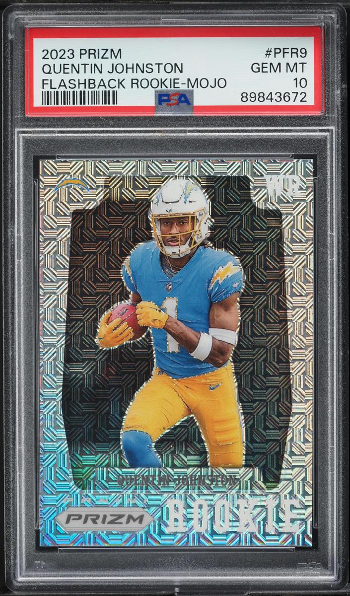 2023 Panini Prizm Football Mojo Quentin Johnston #PFR-9