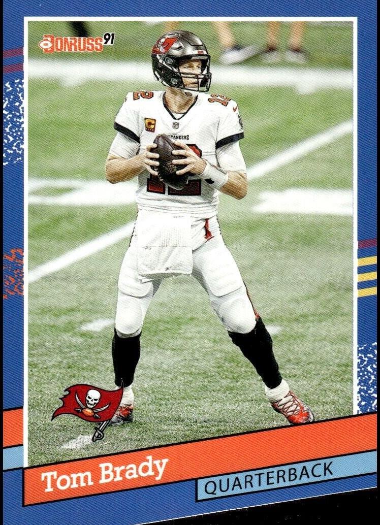 2021 Panini Donruss Football Tom Brady #91-21 PSA 8.5