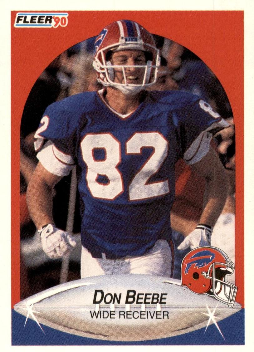 1990 Fleer Football Don Beebe #110 PSA 9