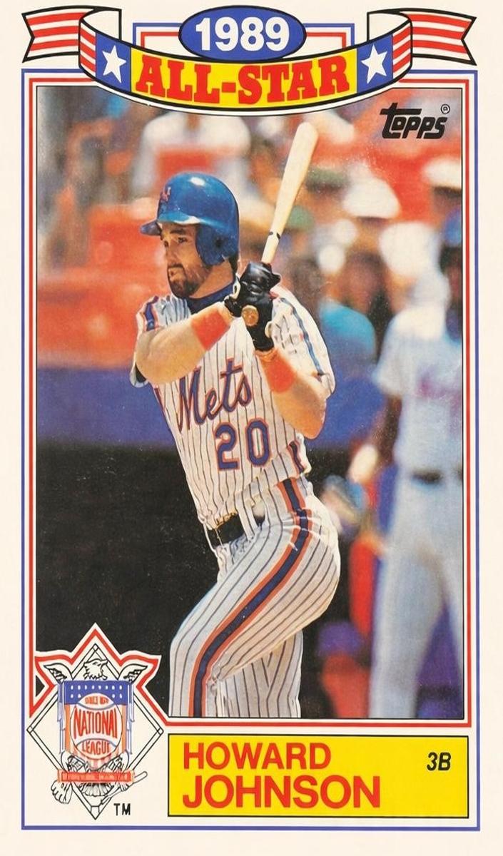 1990 Topps Baseball Howard Johnson #4