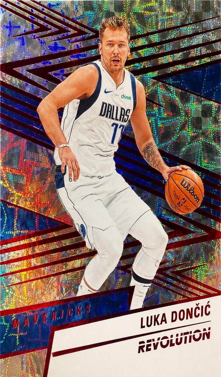 2024 Panini Revolution Basketball Red Scope Luka Doncic #13