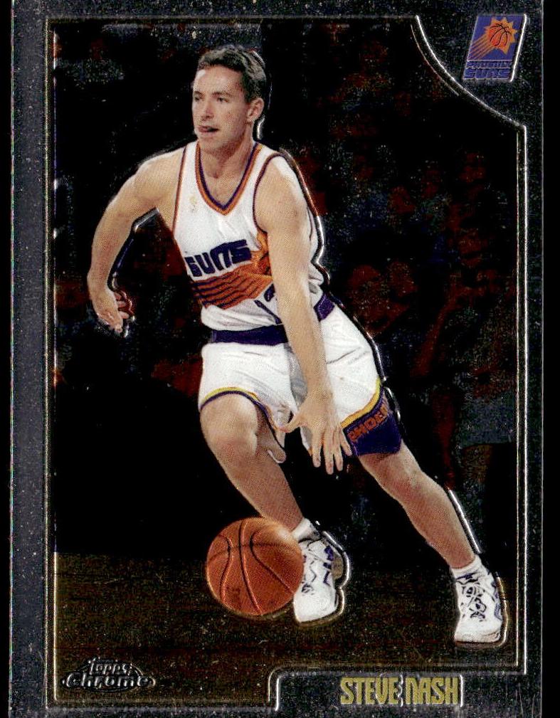 1998 Topps Chrome Basketball Steve Nash #51