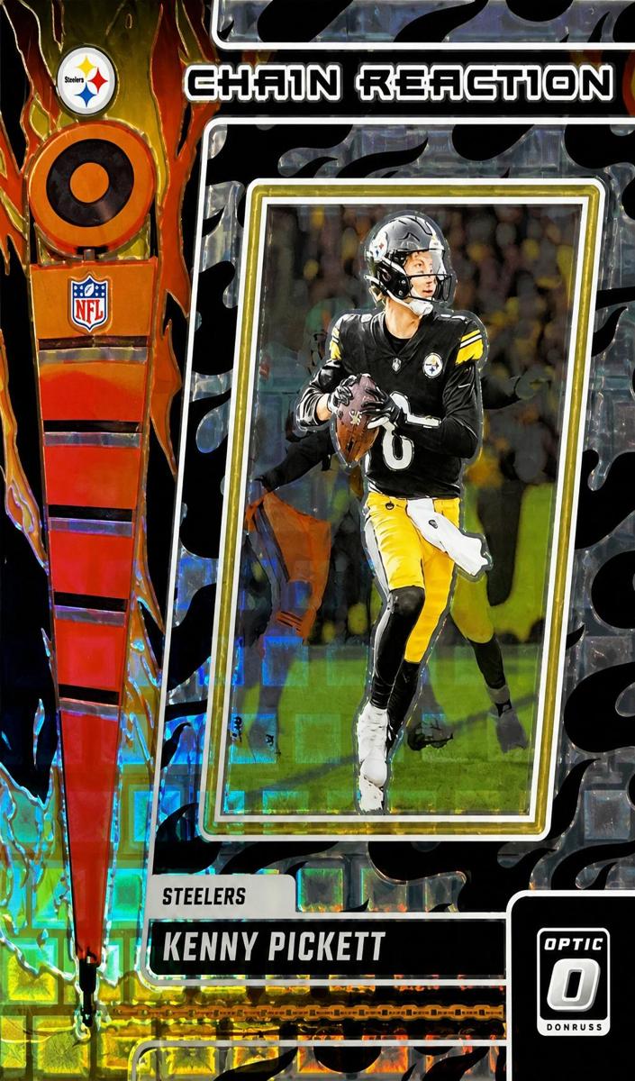 2023 Donruss Optic Football Black Pandora Kenny Pickett #CR-KP