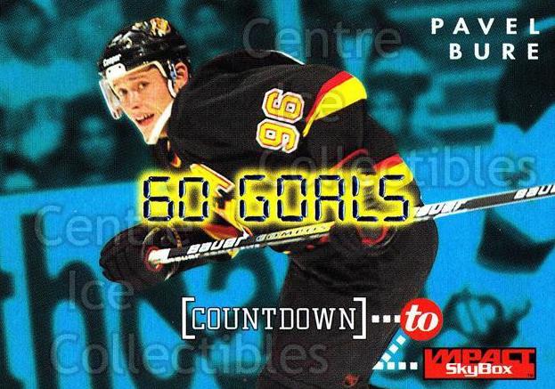 1995 Skybox Impact Hockey Pavel Bure #9