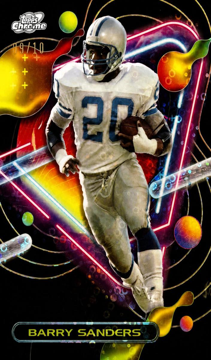 2023 Topps Composite Football Black Eclipse Barry Sanders #267