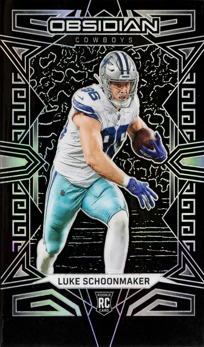 2023 Panini Obsidian Football Luke Schoonmaker #123