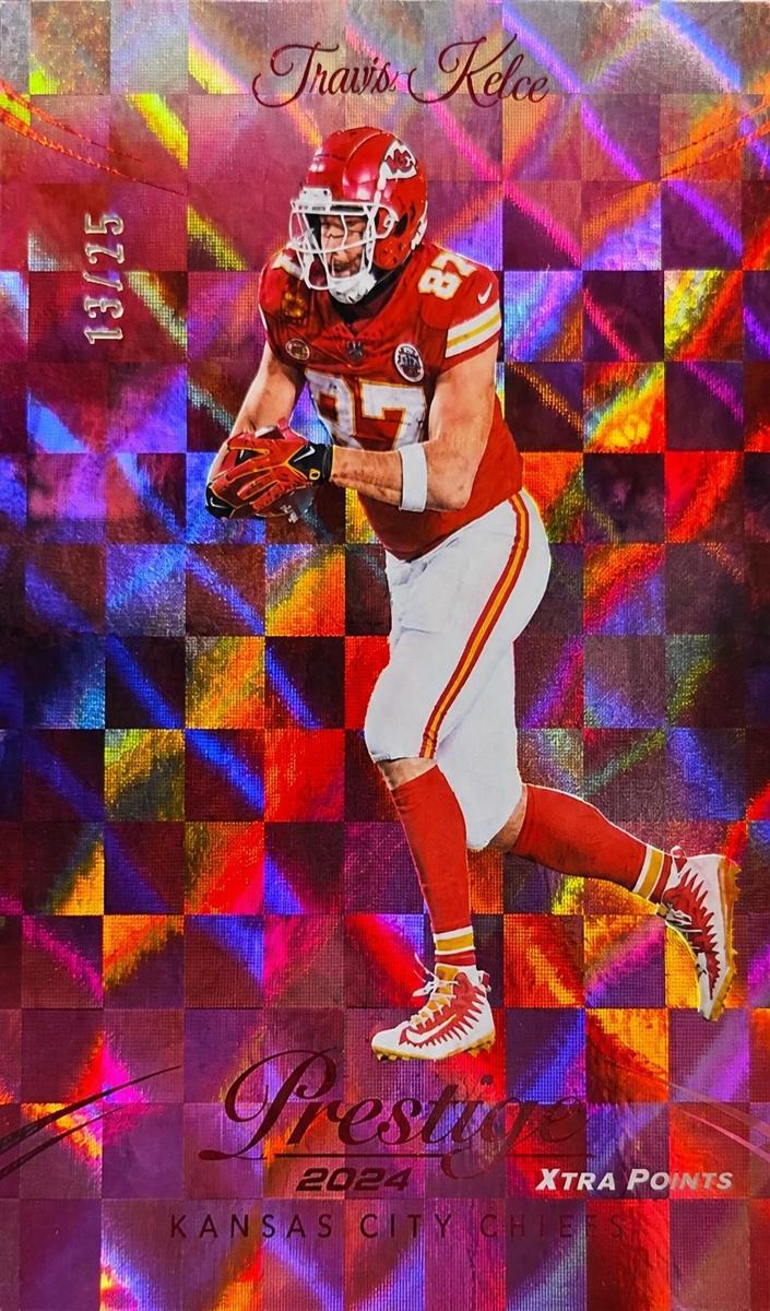 2024 Panini Prestige Football Pink Xtra Points Travis Kelce #145