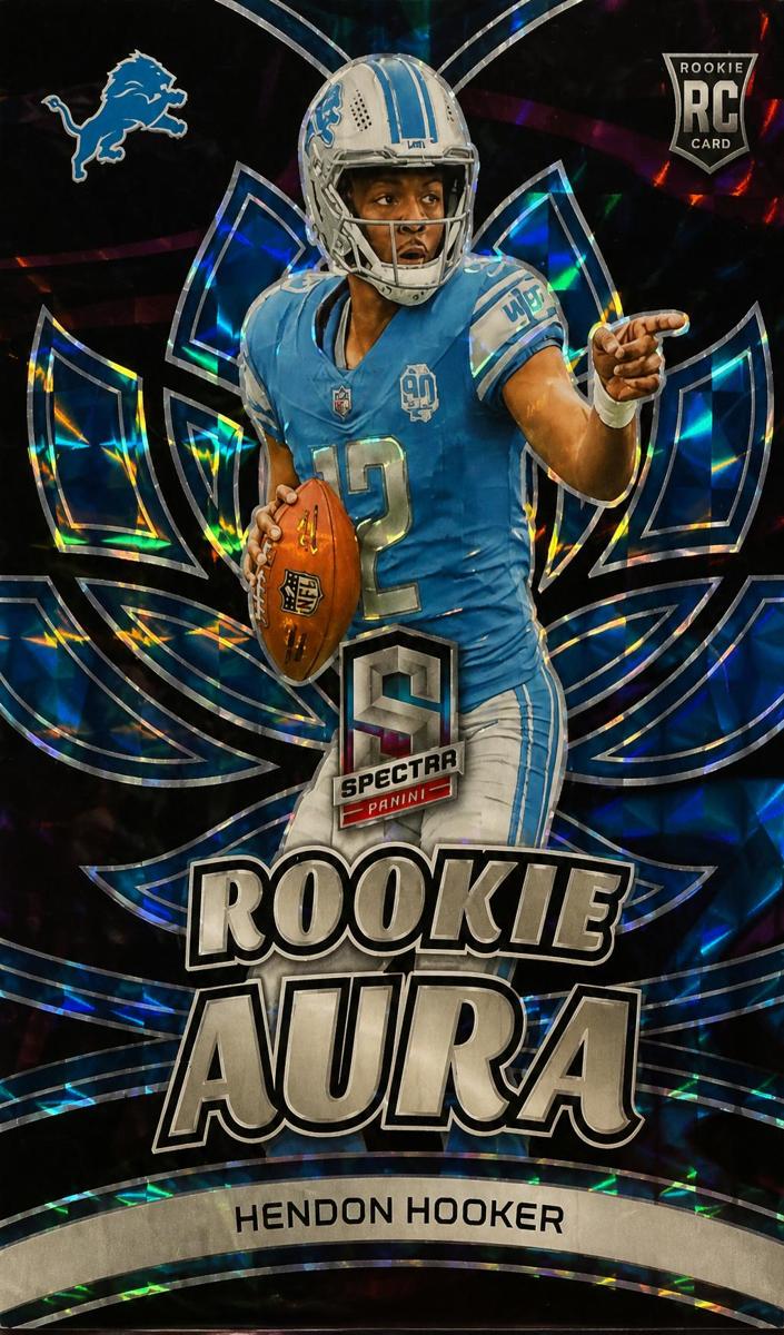 2023 Panini Spectra Football Interstellar Hendon Hooker #RA-HH PSA 9