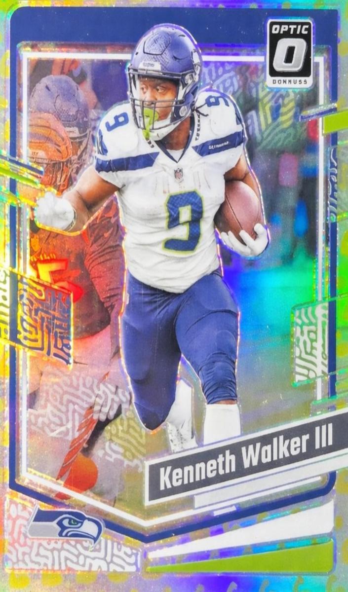 2023 Donruss Optic Football Flex Kenneth Walker III #178