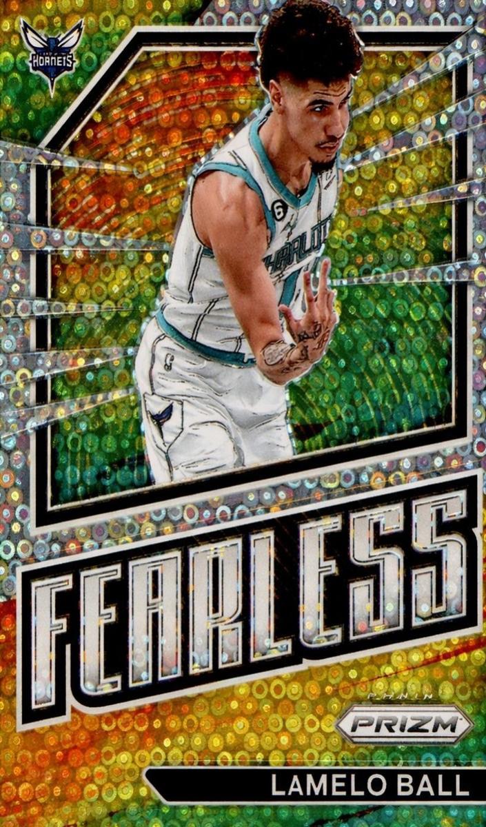 2022 Panini Prizm Basketball Fast Break LaMelo Ball #5 PSA 9
