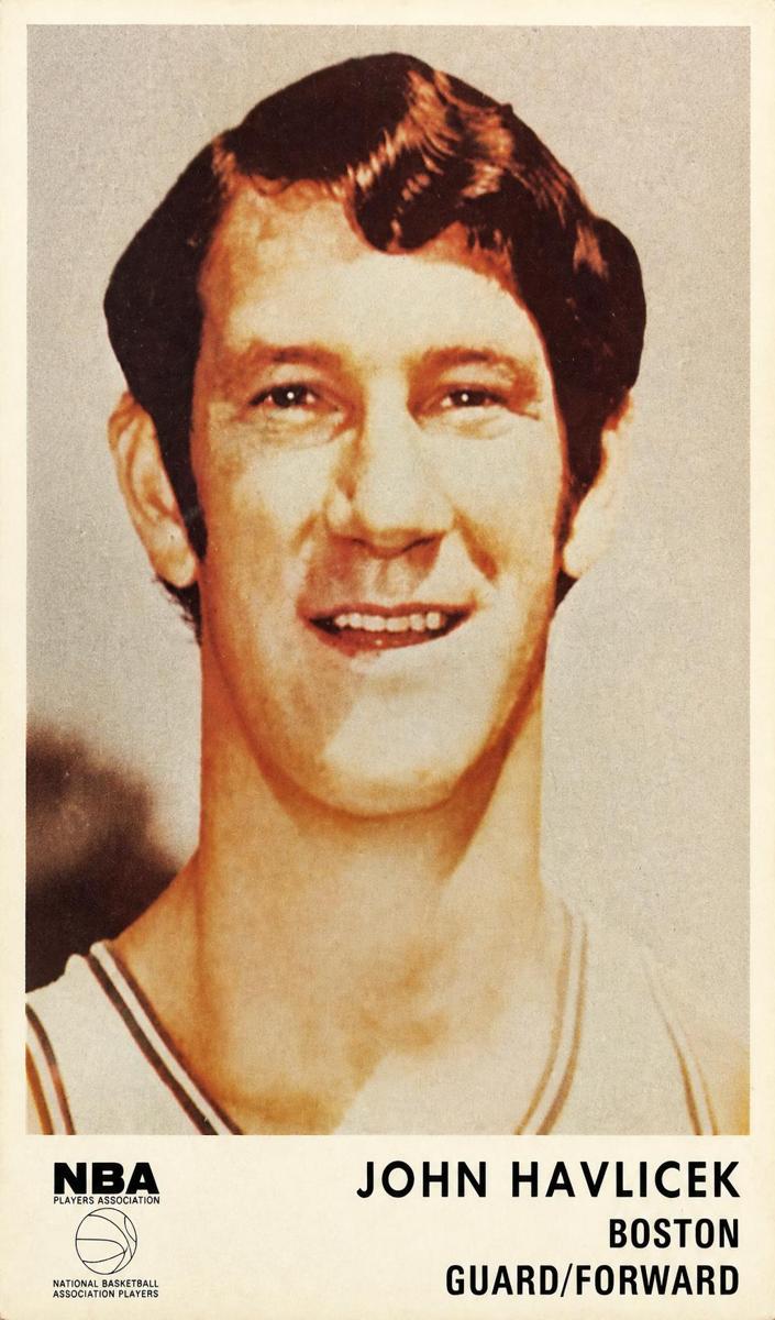 1972 Icee Bear Basketball John Havlicek #NNO PSA 5