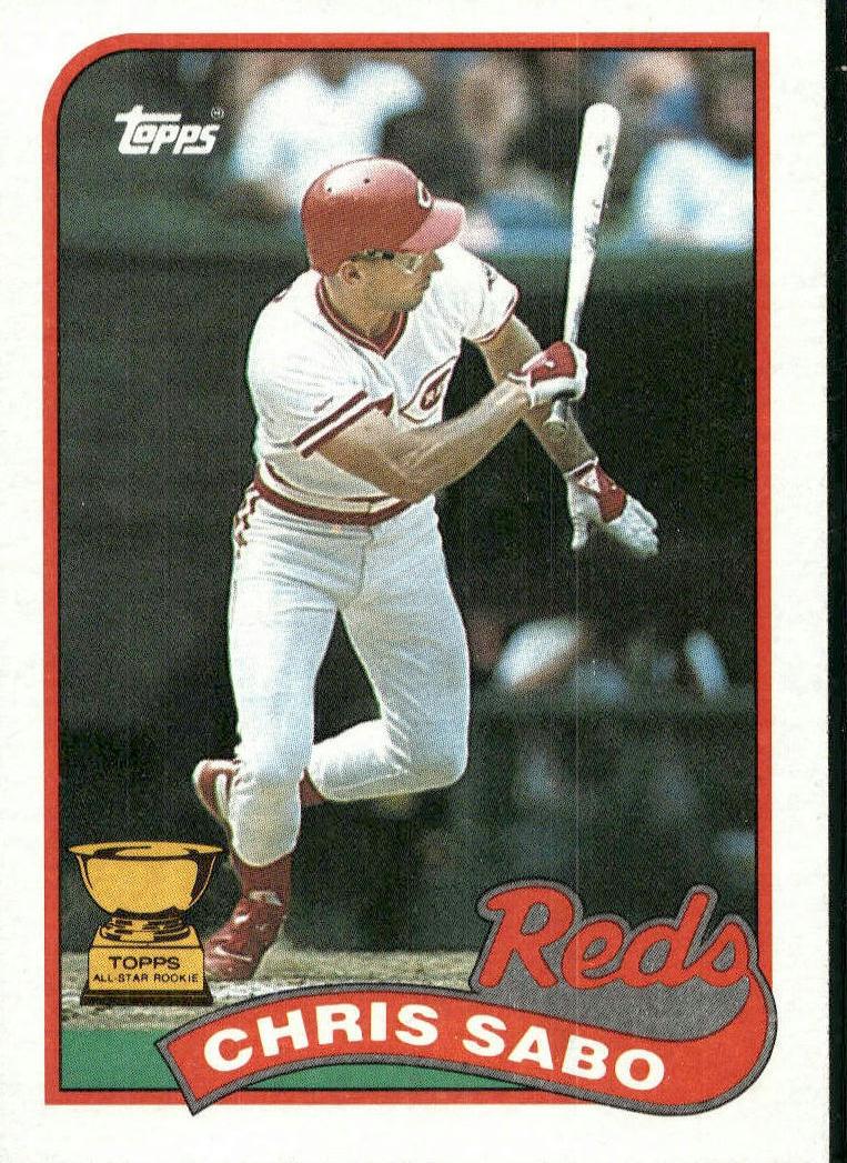 1989 Topps Baseball Chris Sabo #490 PSA 10