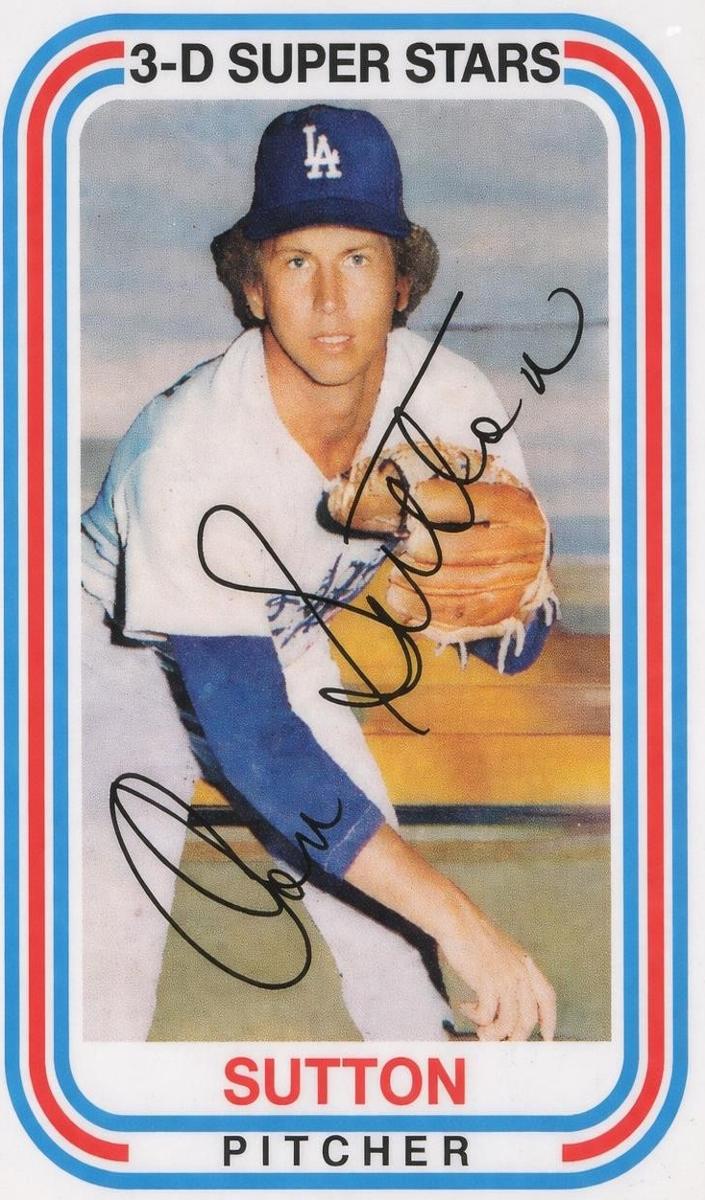 1976 Kellogg's 3-D Superstars Baseball Don Sutton #13