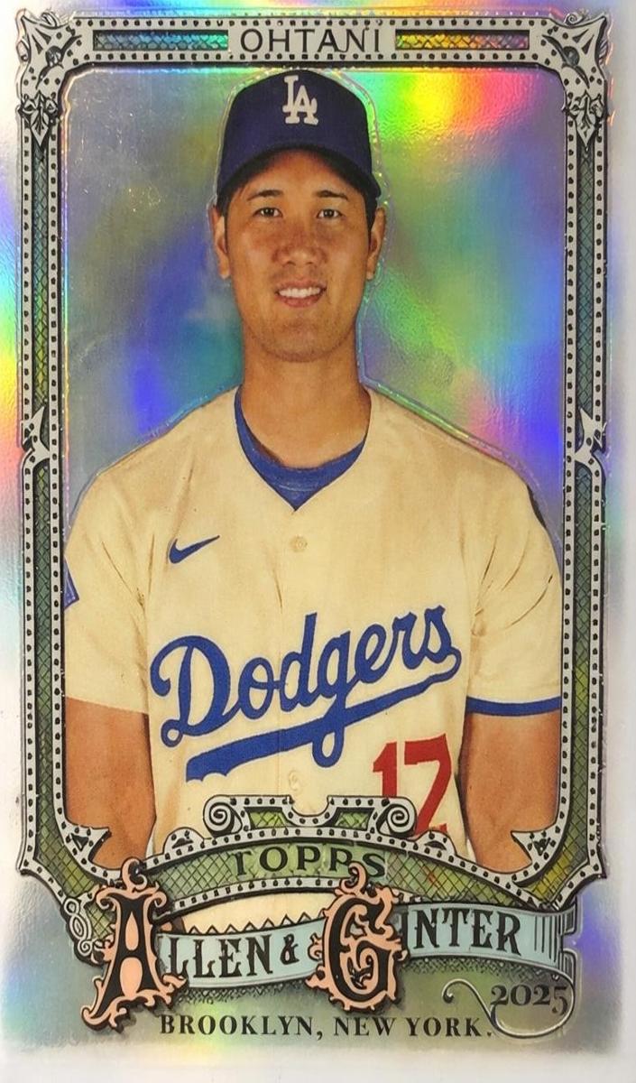2025 Topps Allen & Ginter Baseball Shohei Ohtani #132 PSA 9