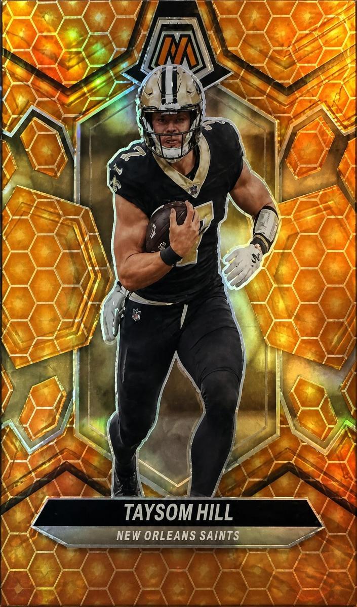 2024 Panini Mosaic Football Honeycomb Taysom Hill #158 PSA 9