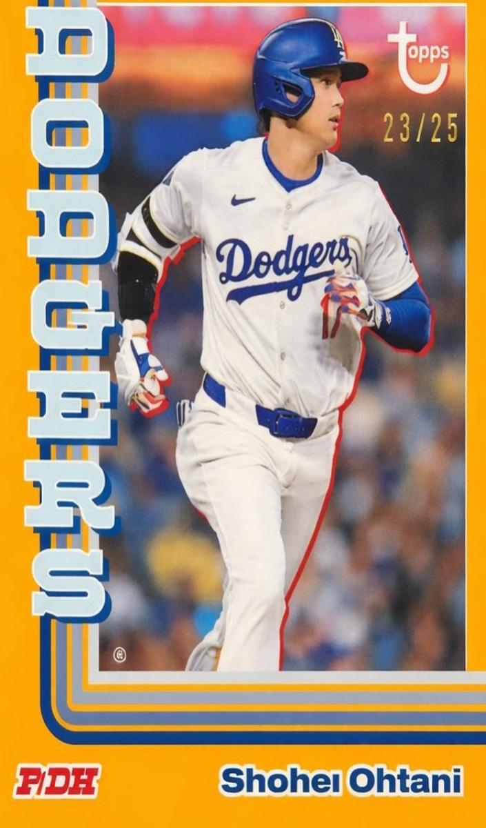 2024 Topps Brooklyn Collection Baseball Orange Shohei Ohtani #24