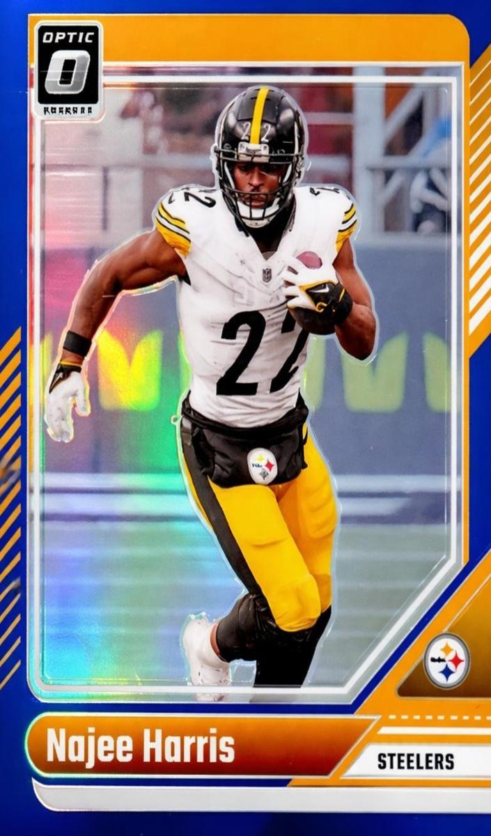 2024 Donruss Optic Football Blue Najee Harris #165 PSA 9