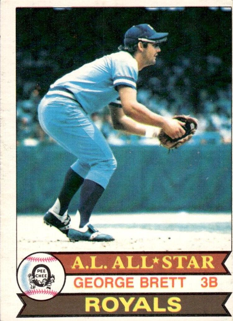 1979 O-Pee-Chee Baseball George Brett #167 PSA 8