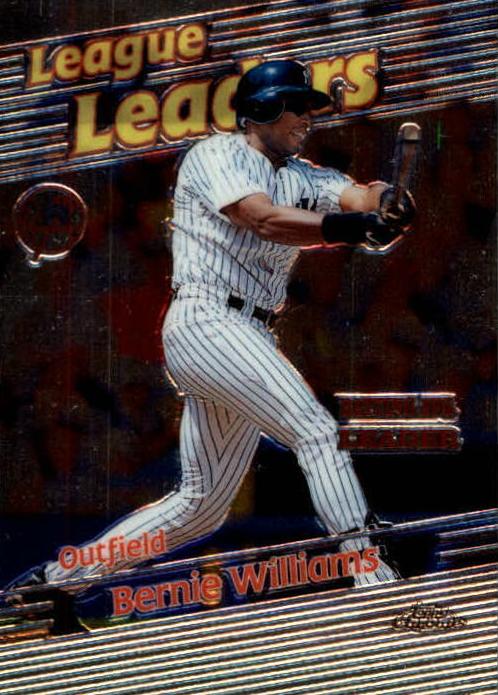 1999 Topps Chrome Baseball Bernie Williams #222 PSA 10