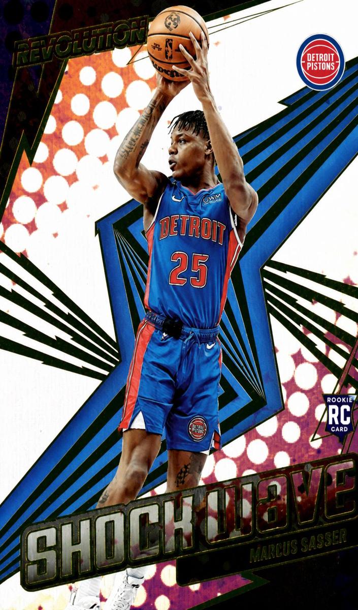 2023 Panini Revolution Basketball Marcus Sasser #18 PSA 10