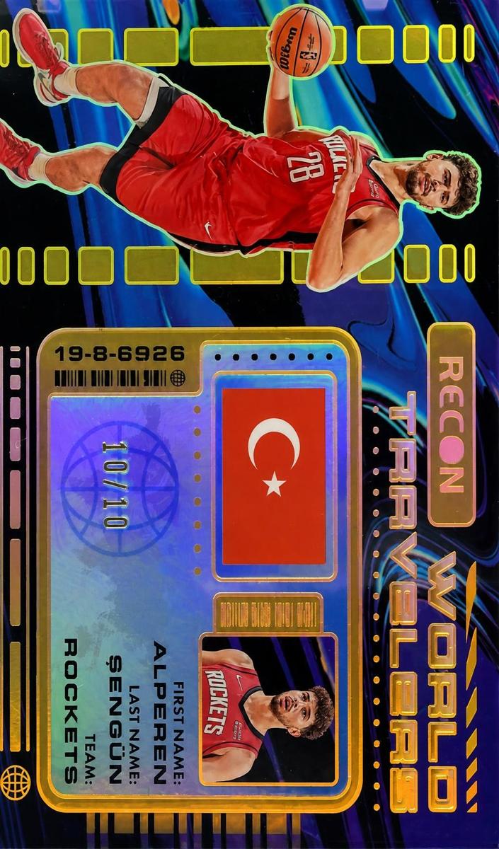 2023 Panini Recon Basketball Gold Alperen Sengun #14