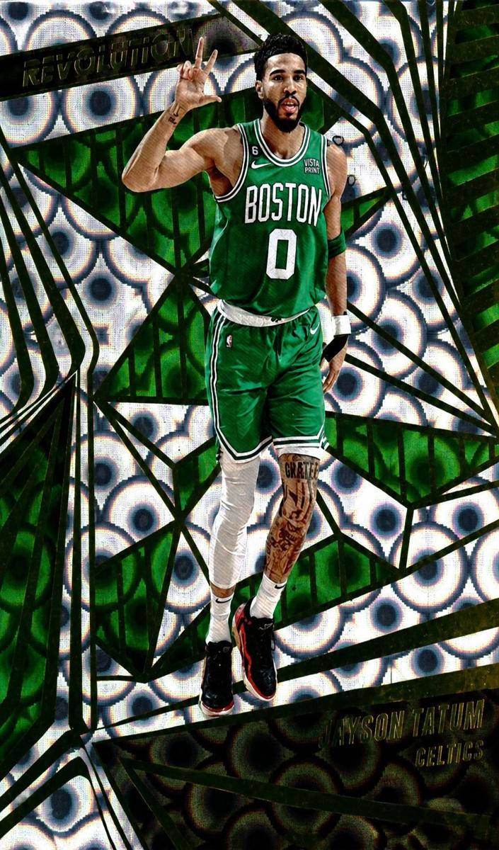 2023 Panini Revolution Basketball Groove Jayson Tatum #35 PSA 9
