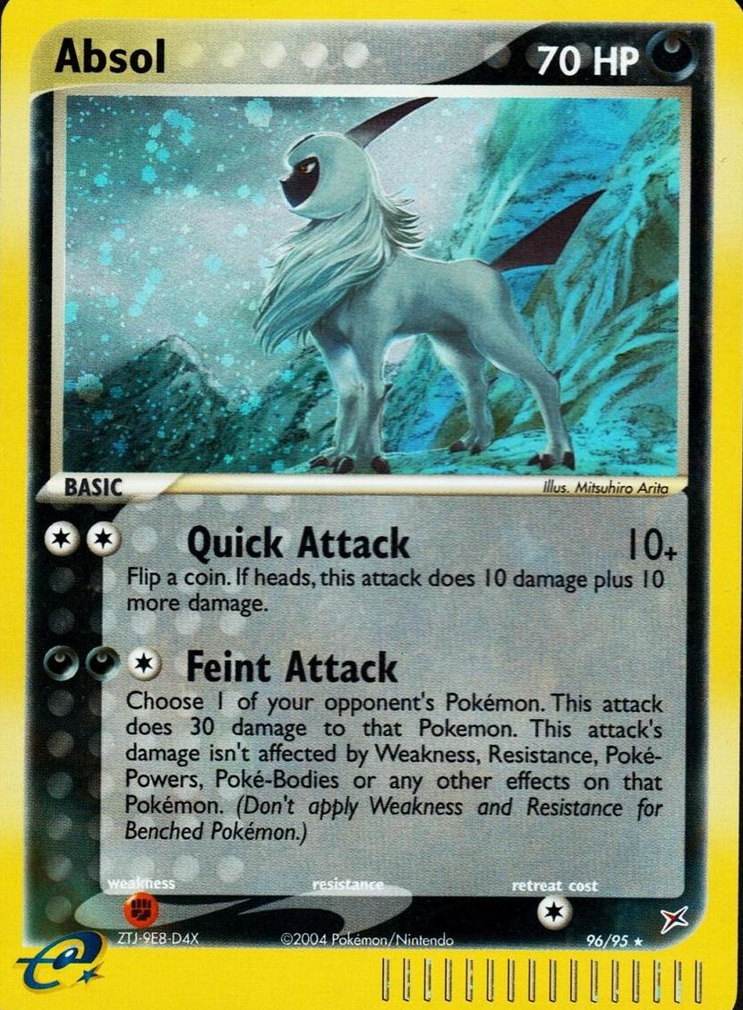 2004 Pokemon EX Team Magma Vs. Team Aqua Absol #96 PSA 9