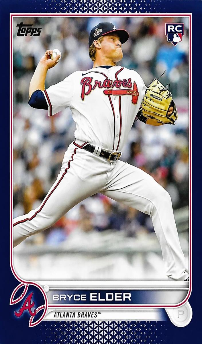 2022 Topps Update Baseball Royal Blue Bryce Elder #US52
