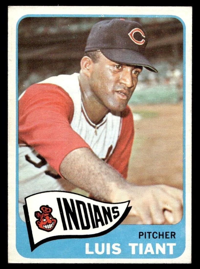 1965 Topps Baseball Luis Tiant #145