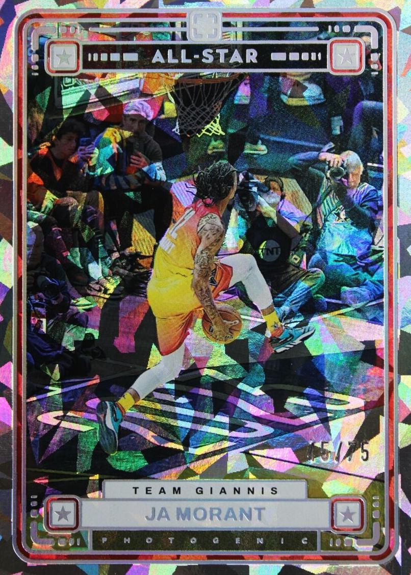 2023 Panini PhotoGenic Basketball Diamond Ja Morant #15 PSA 9