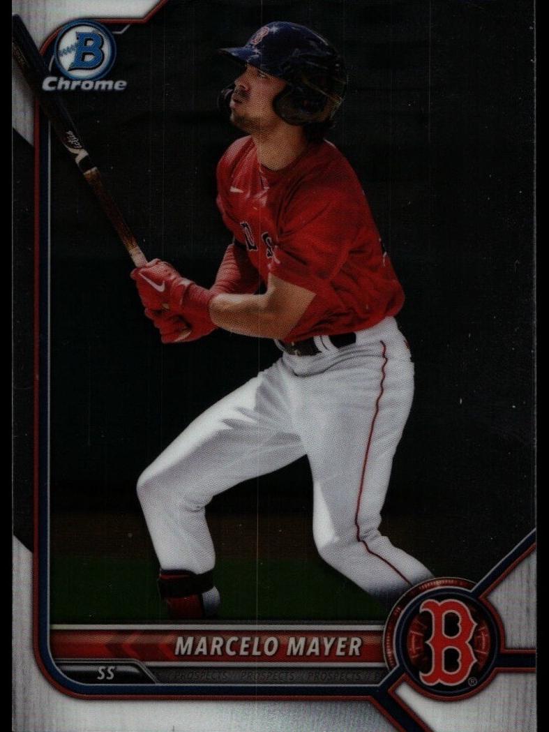 2022 Bowman Chrome Prospects Baseball Marcelo Mayer #BCP-126