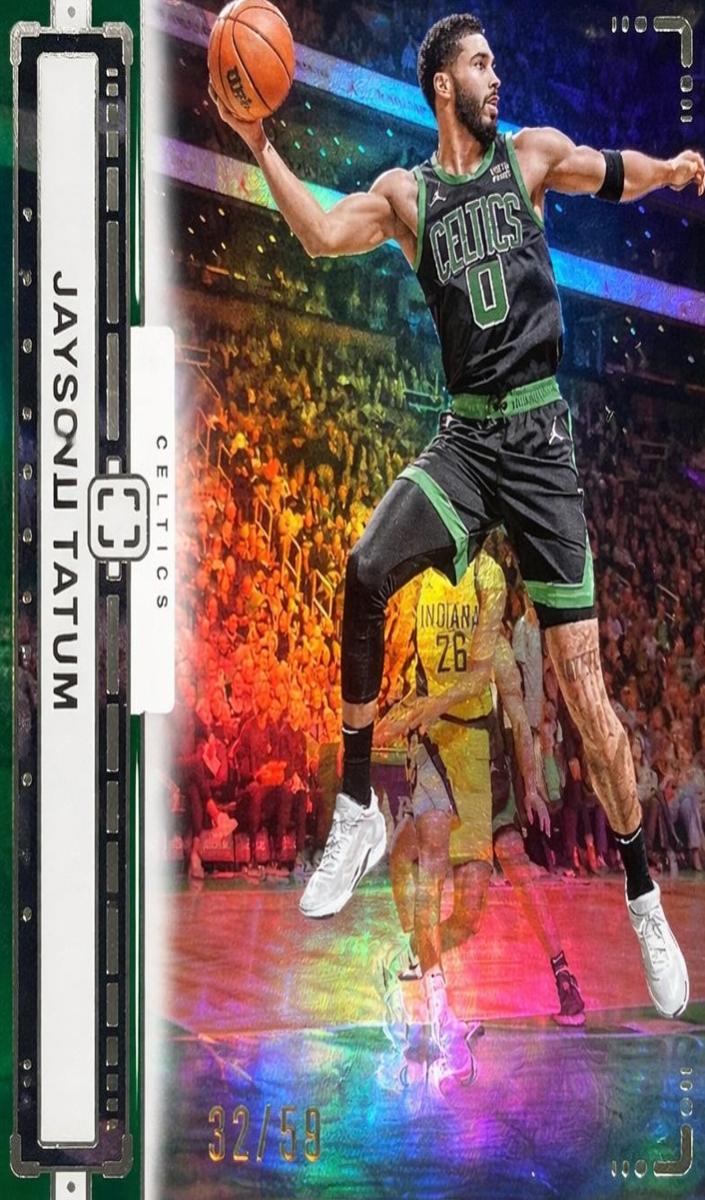 2023 Panini PhotoGenic Basketball Silver Jayson Tatum #69 PSA 8.5