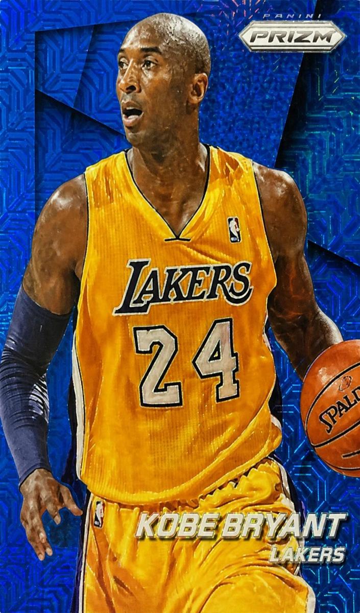 2014 Panini Prizm Basketball Blue Mojo Kobe Bryant #136 PSA 9