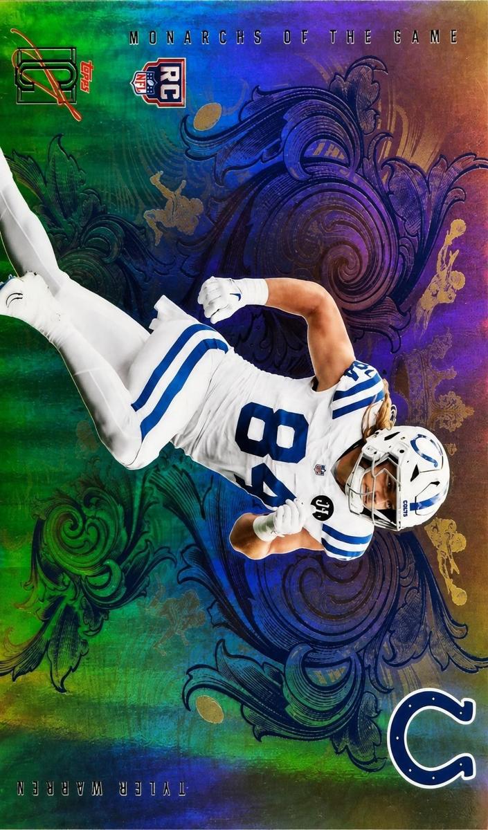 2025 Topps Signature Class Football Tyler Warren #MTG-19