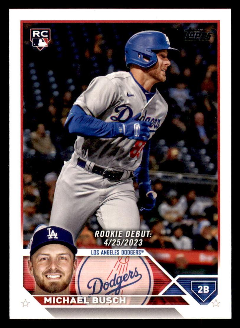 2023 Topps Update Baseball Michael Busch #US66 PSA 6