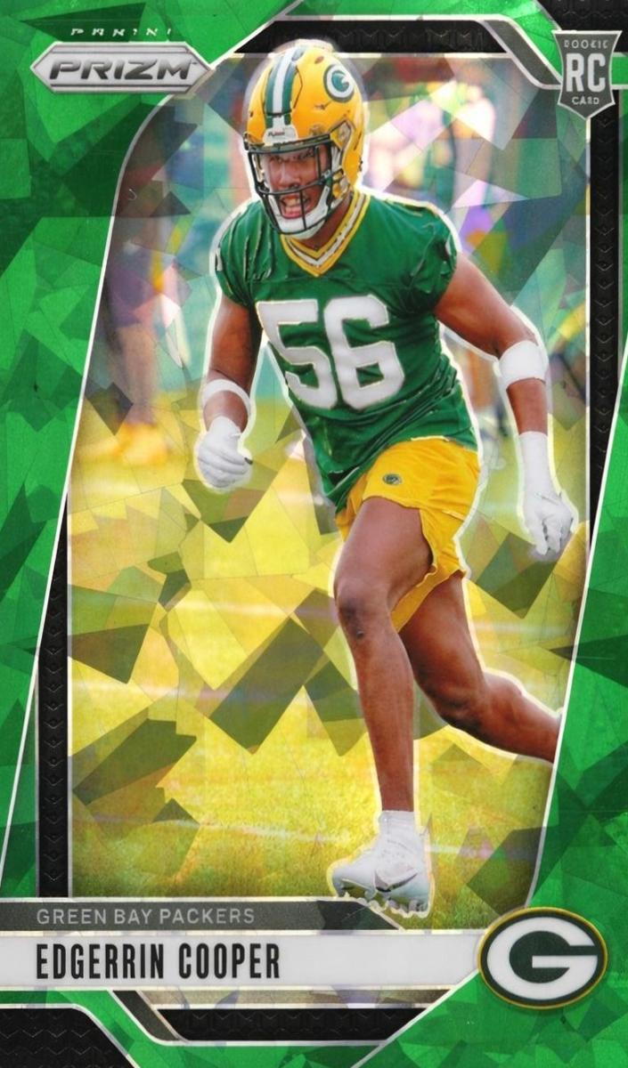 2024 Panini Prizm Football Green Ice Edgerrin Cooper #331