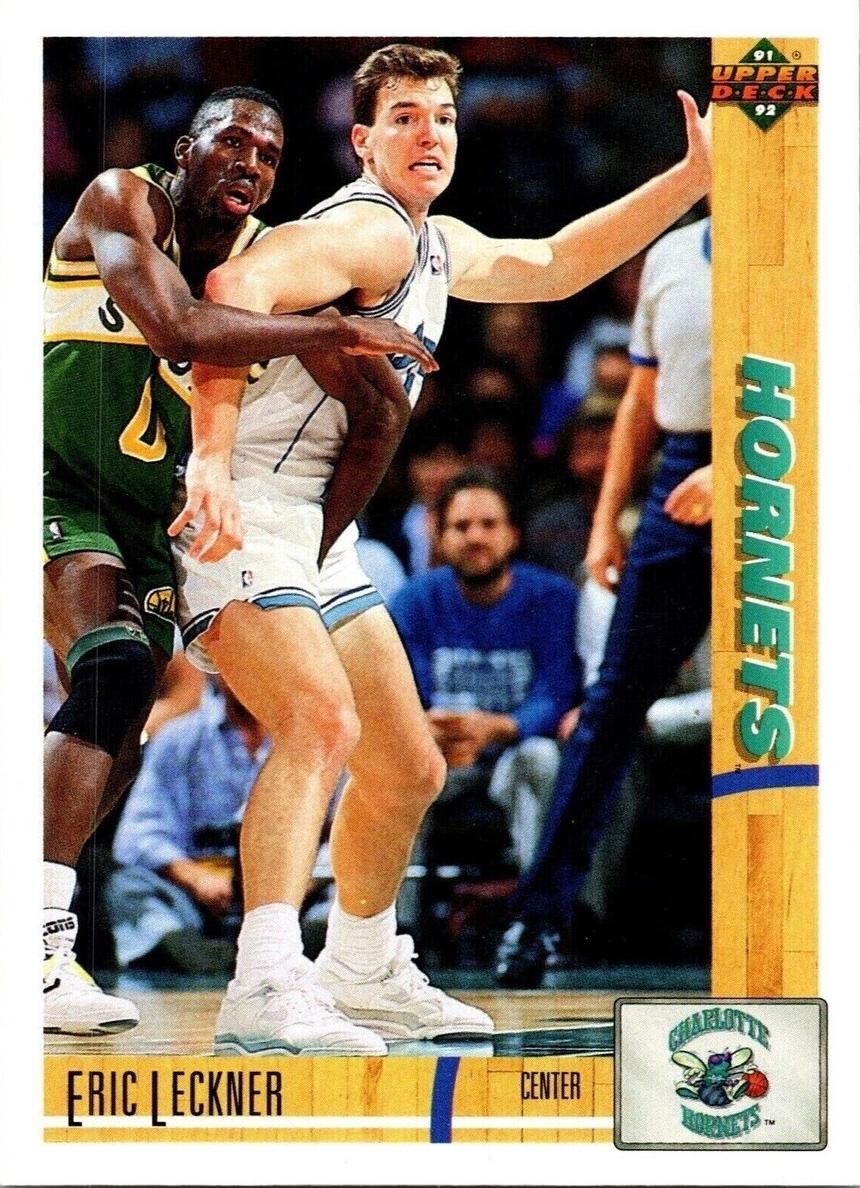 1991 Upper Deck Basketball Eric Leckner #204