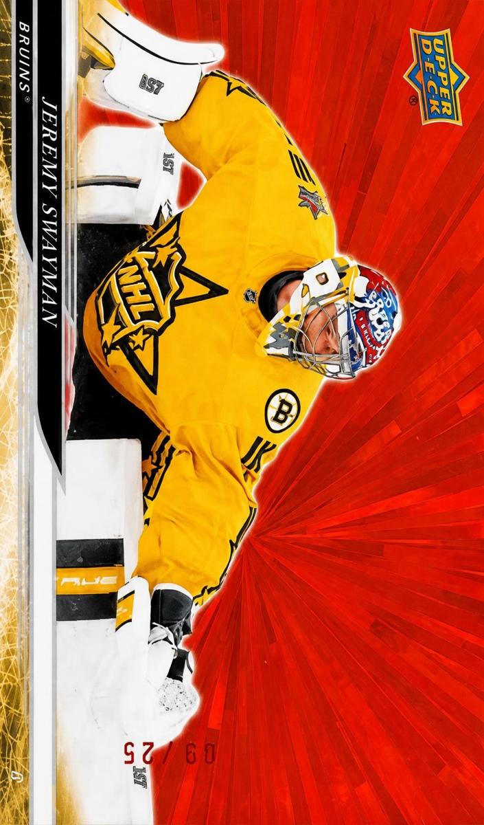 2024 Upper Deck Hockey Outburst Red Jeremy Swayman #678
