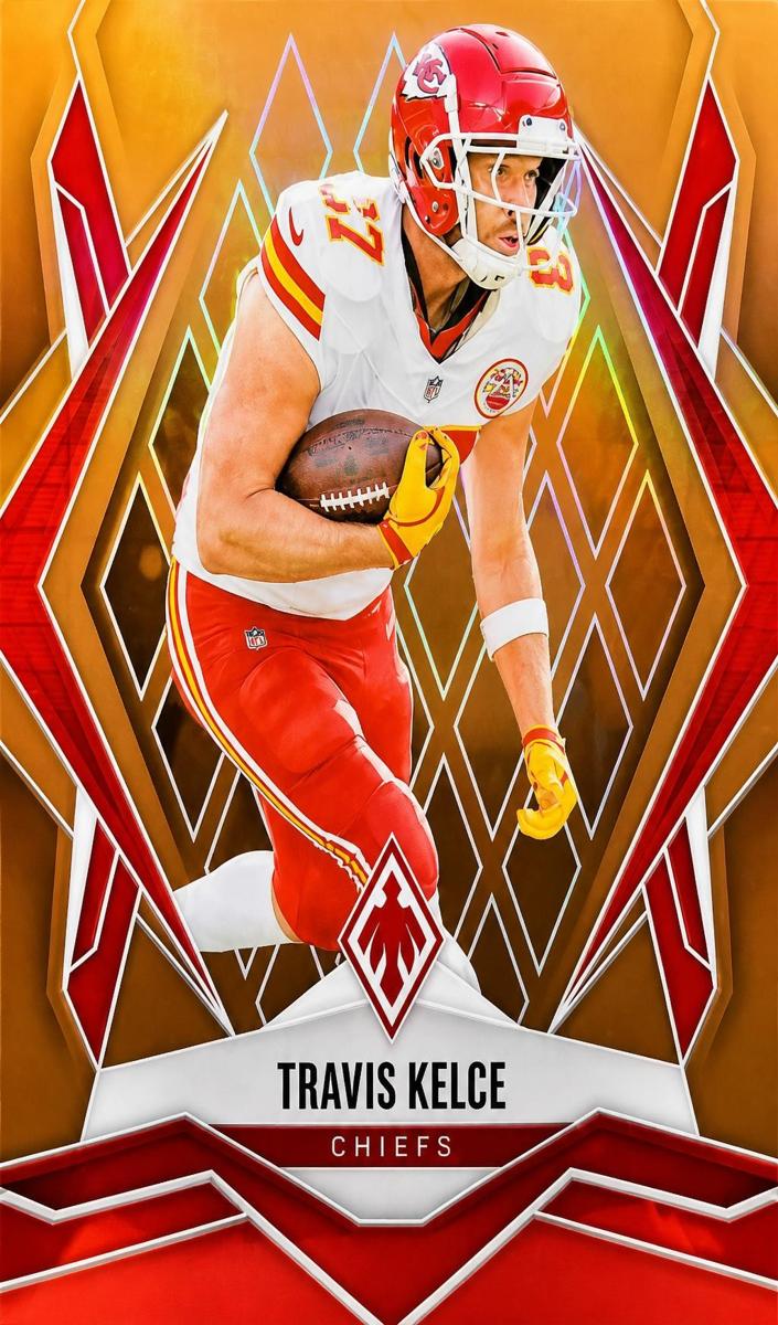 2025 Panini Phoenix Football Bronze Hyper Travis Kelce #60