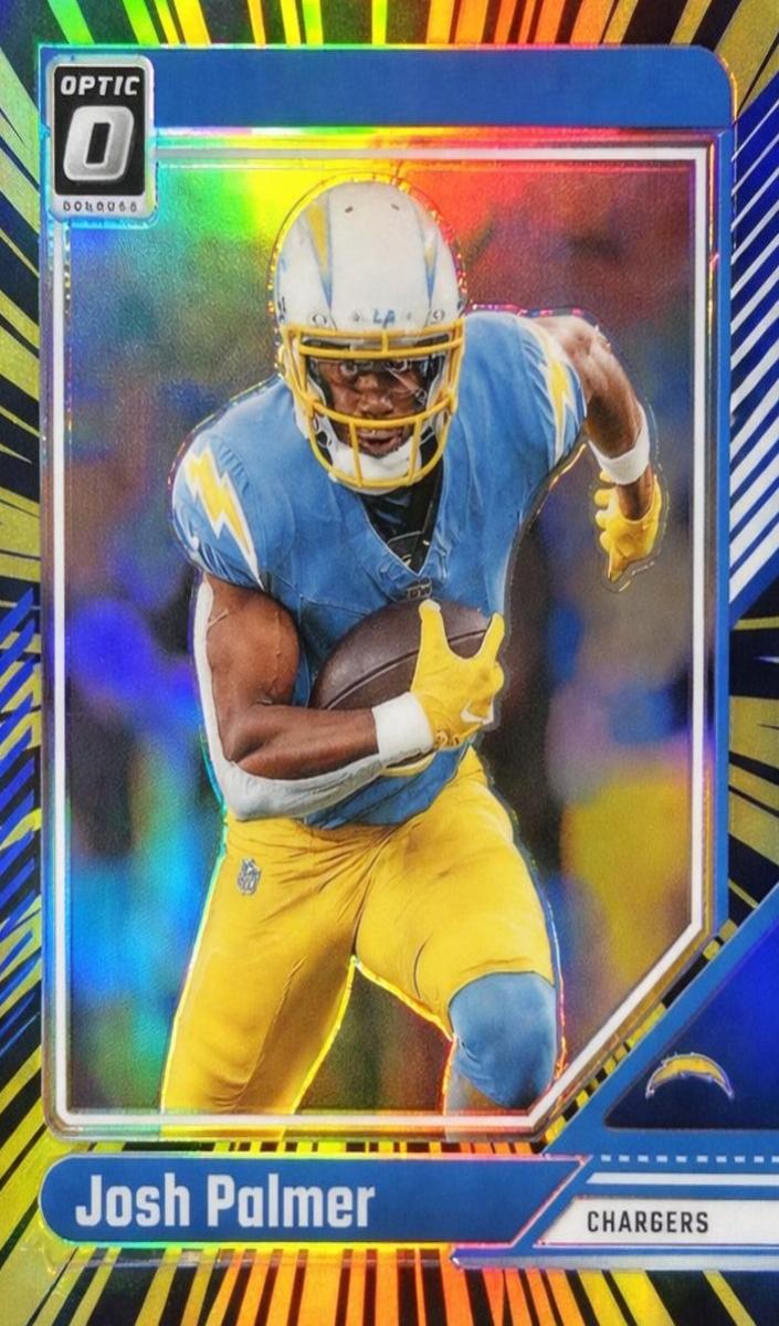 2024 Donruss Optic Football Electricity Josh Palmer #109