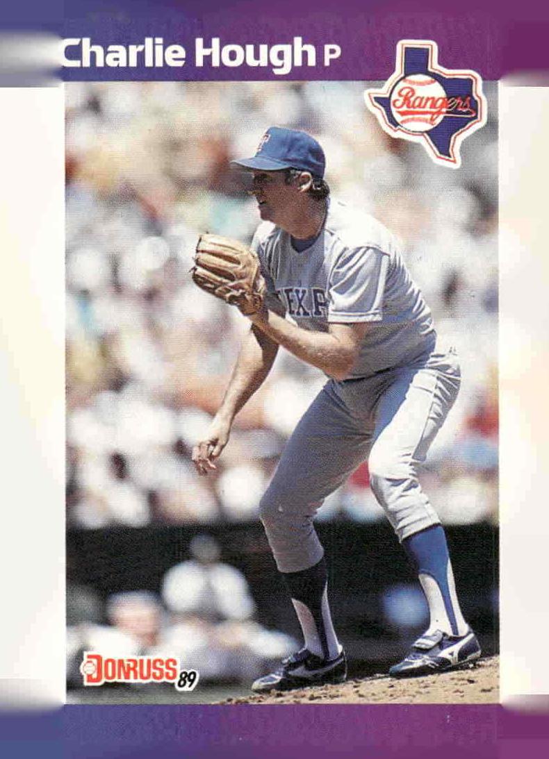 1989 Donruss Baseball Charlie Hough #165