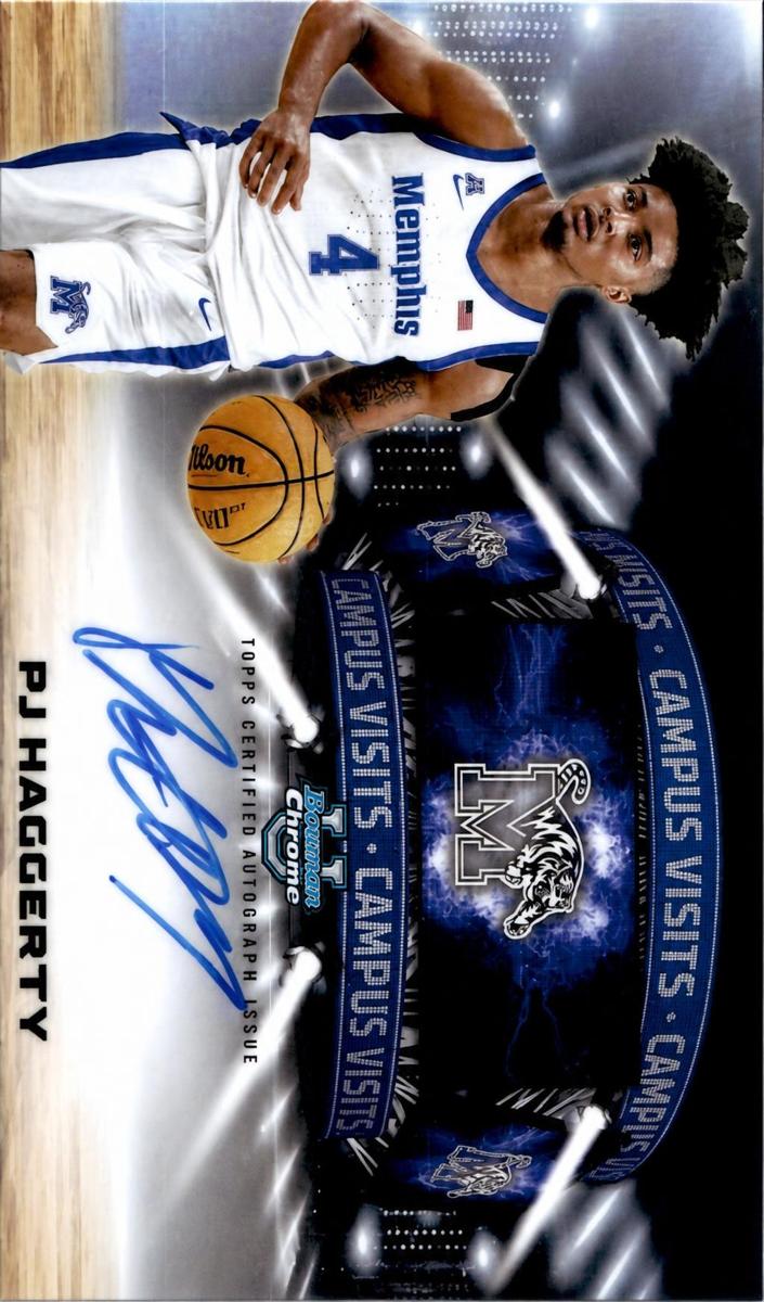 2024 Bowman Chrome University Basketball PJ Haggerty #CVA-PH PSA 10