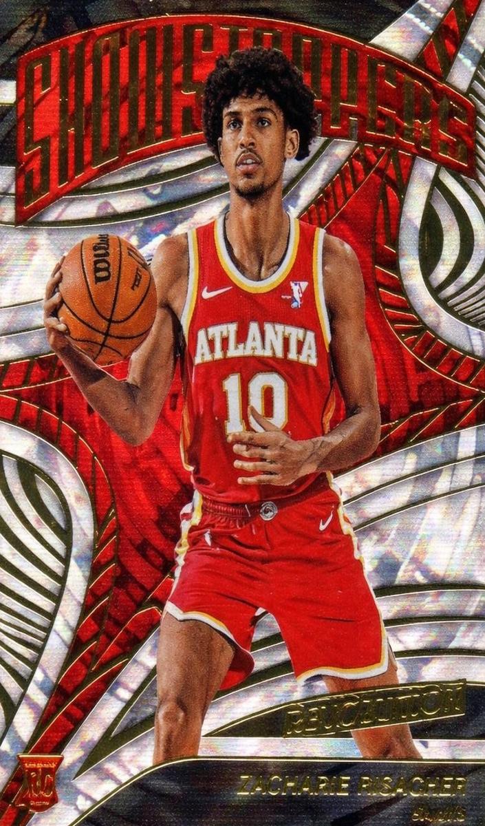 2024 Panini Revolution Basketball Fractal Zaccharie Risacher #12