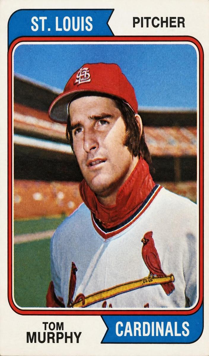 1974 O-Pee-Chee Baseball Tom Murphy #496