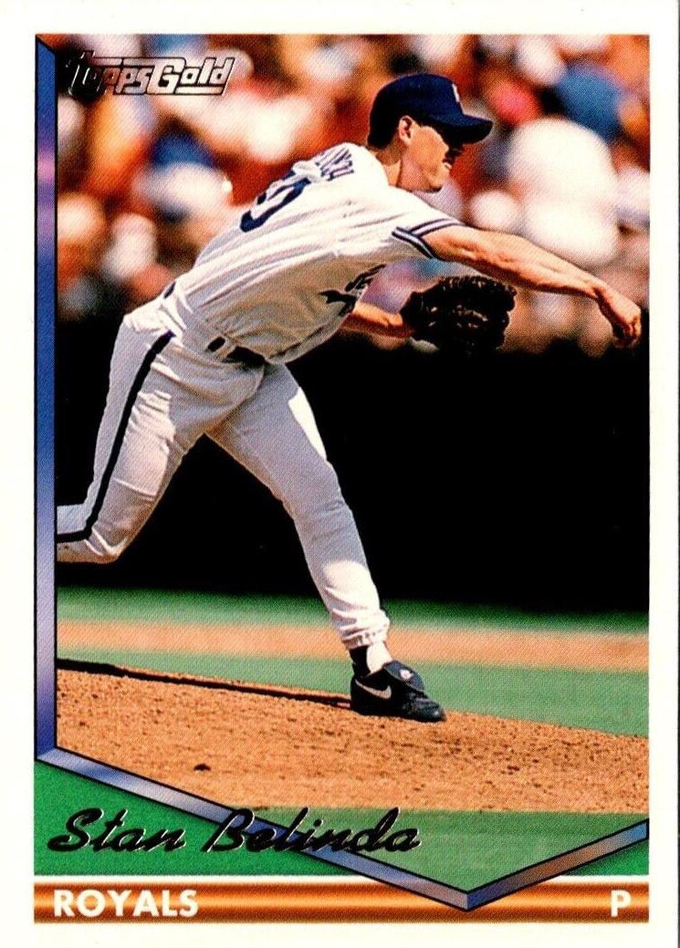 1994 Topps Baseball Stan Belinda #247