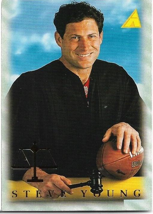 1995 Pinnacle Football Steve Young #192 PSA 10