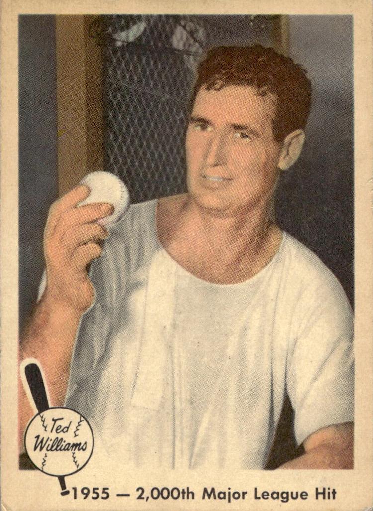 1959 Fleer Baseball Ted Williams #56