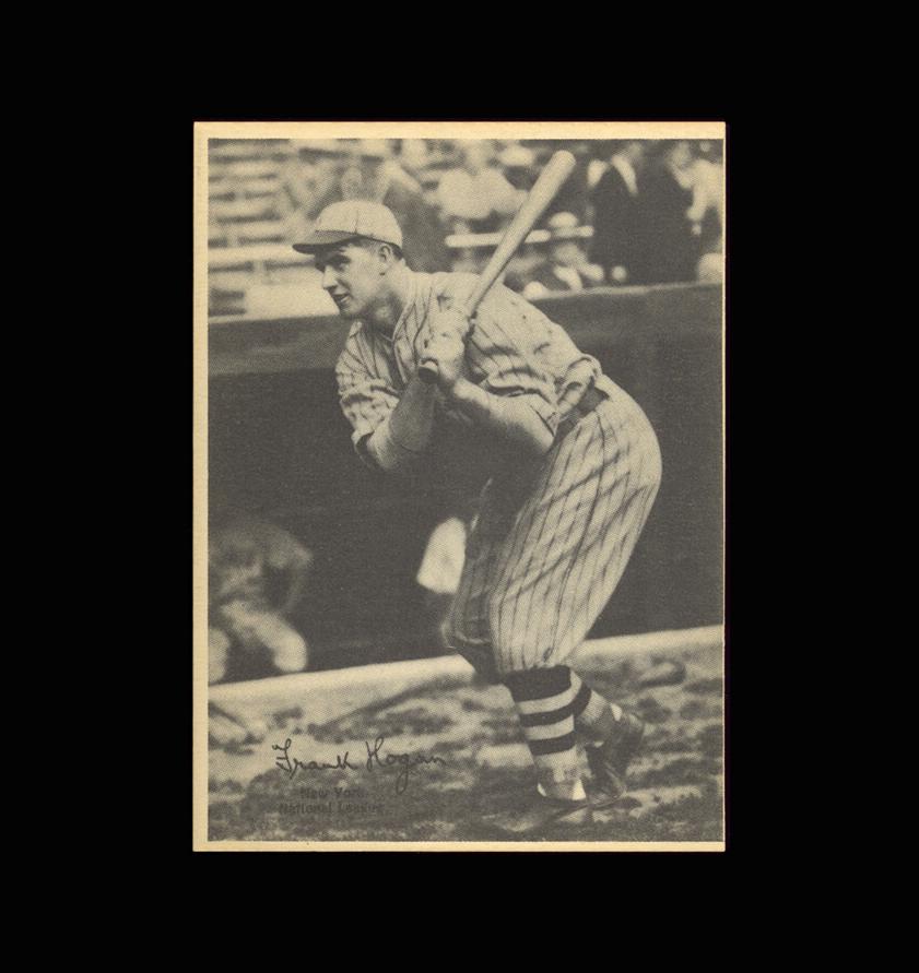 1929 R316 Kashin Publications Baseball Shanty Hogan #NNO