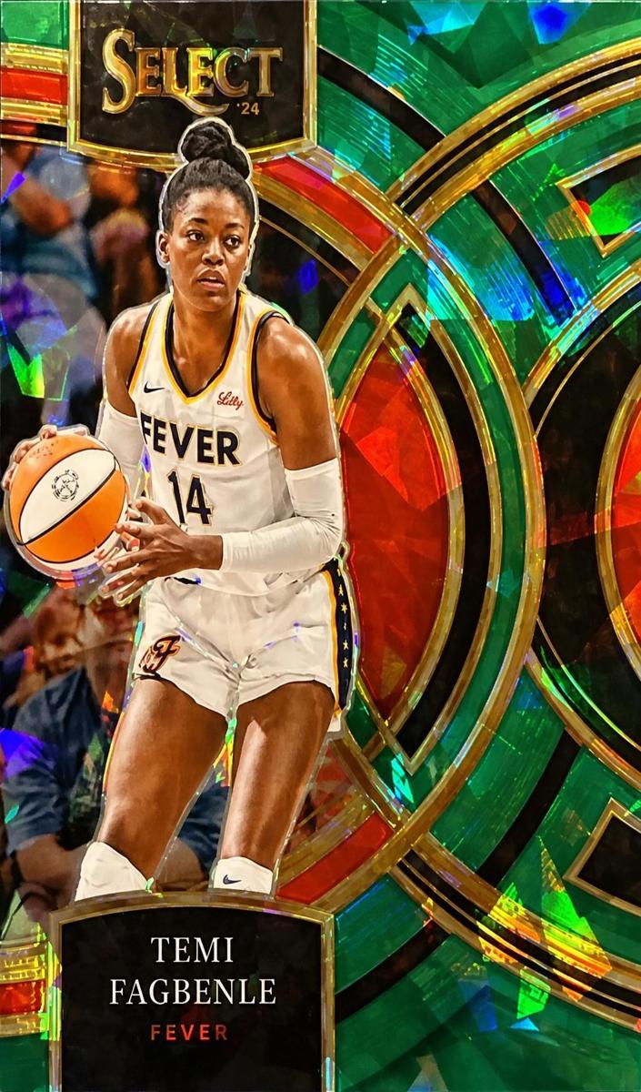 2024 Panini Select WNBA Basketball Green Ice Temi Fagbenle #168