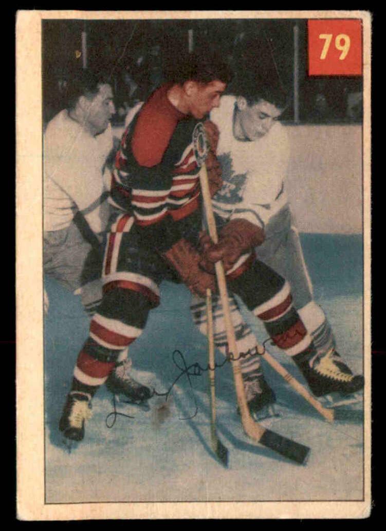 1954 Parkhurst Hockey Lou Jankowski #79